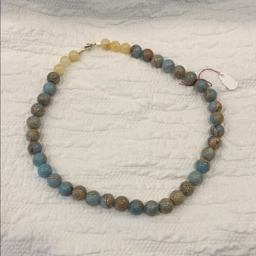 Natural stones necklace